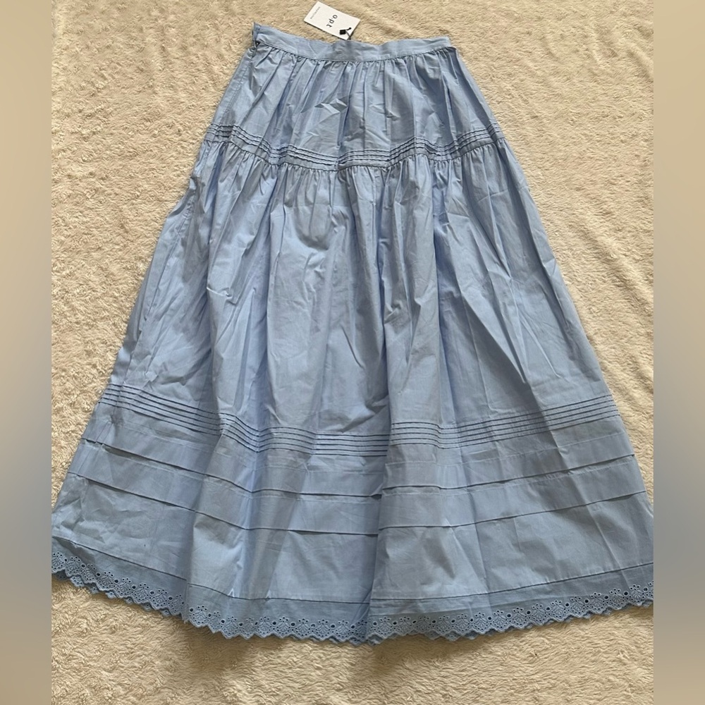 o.p.t Beth Cotton Maxi Skirt NWT - Picture 8 of 11